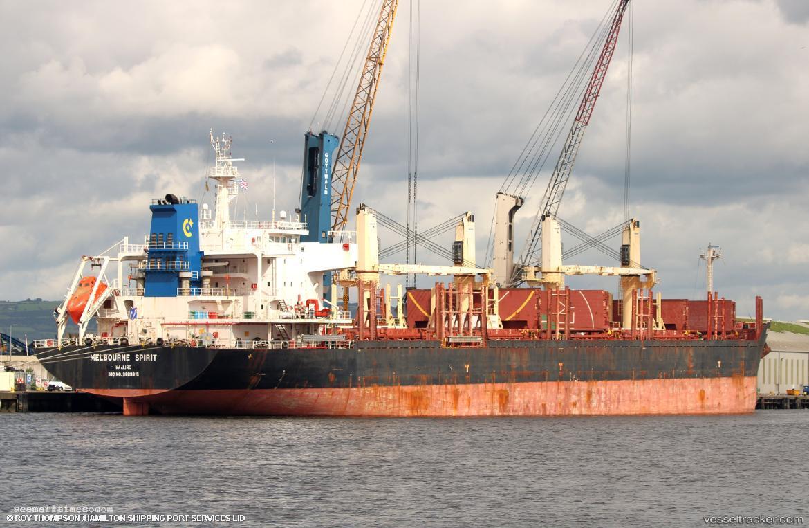 Melbourne-Spirit - Bulk Carrier vessel registered in Marshall Islands
