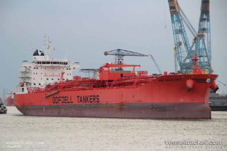 Bow-Trajectory - Oil Products Tanker vessel registered in Norway
