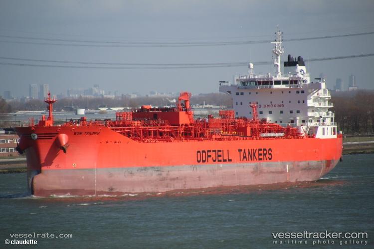 Bow-Triumph - Chemical Oil Products Tanker vessel registered in Norway