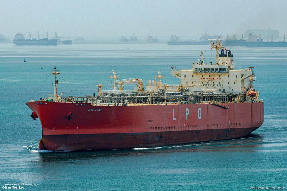 Gas-Aries - Lpg Tanker vessel registered in Singapore