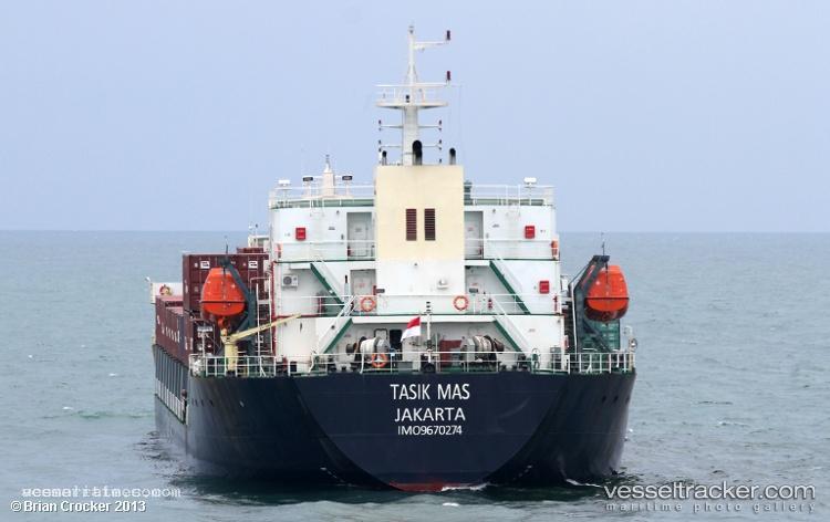 Tasik-Mas - Container Ship vessel registered in Indonesia