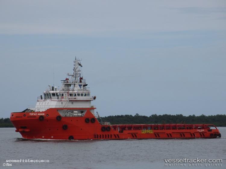 Topaz-Amani - Offshore Tug Supply Ship vessel registered in Marshall Islands