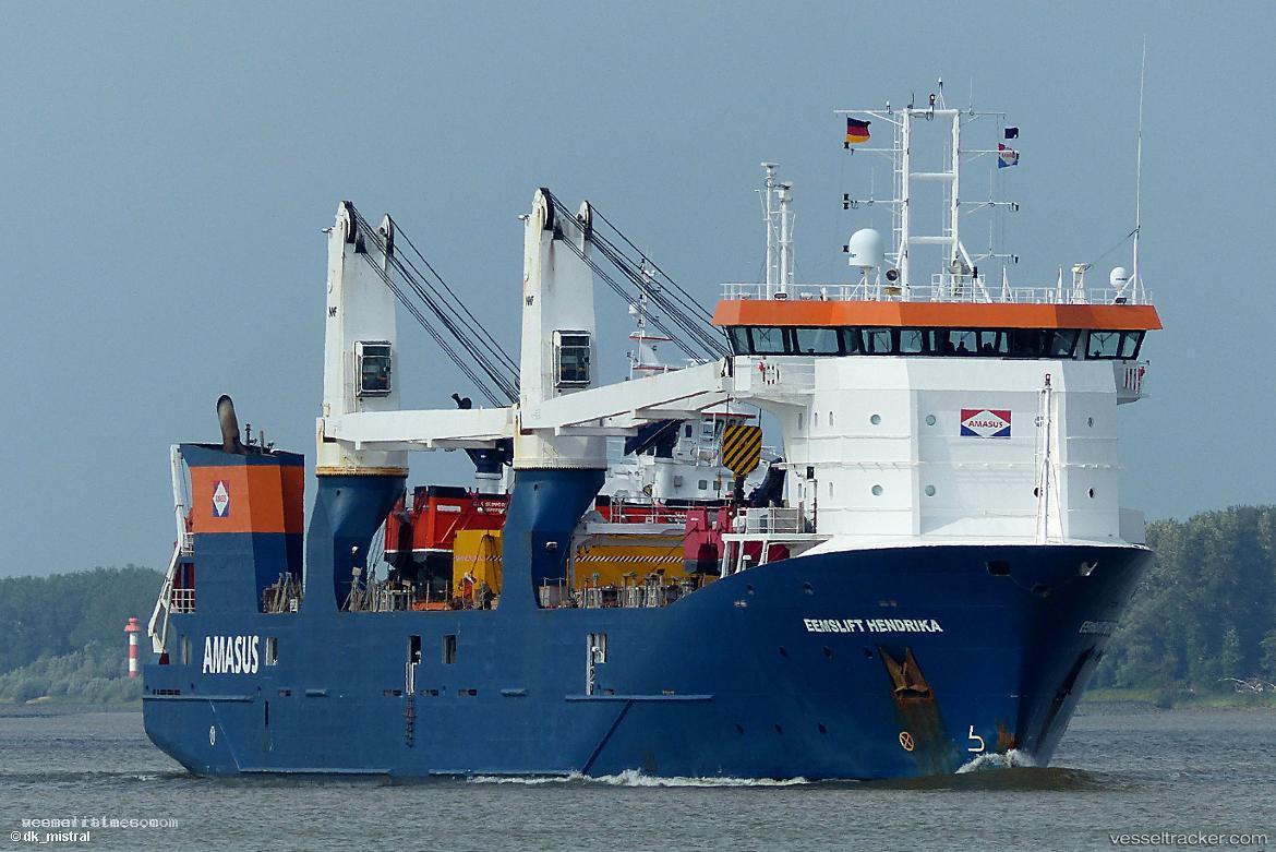 Eemslift-Hendrika - Multi Purpose Carrier vessel registered in Netherlands