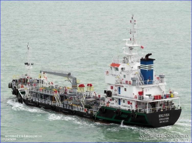 Enliven - Oil Products Tanker vessel registered in Singapore