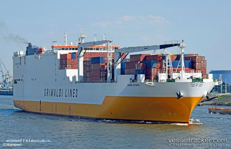 Grande-Cotonou - Ro Ro Cargo Ship vessel registered in Italy