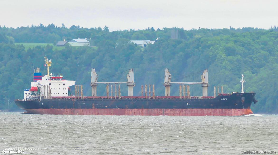 Ljuta - Bulk Carrier vessel registered in Saint Vincent and the Grenadines