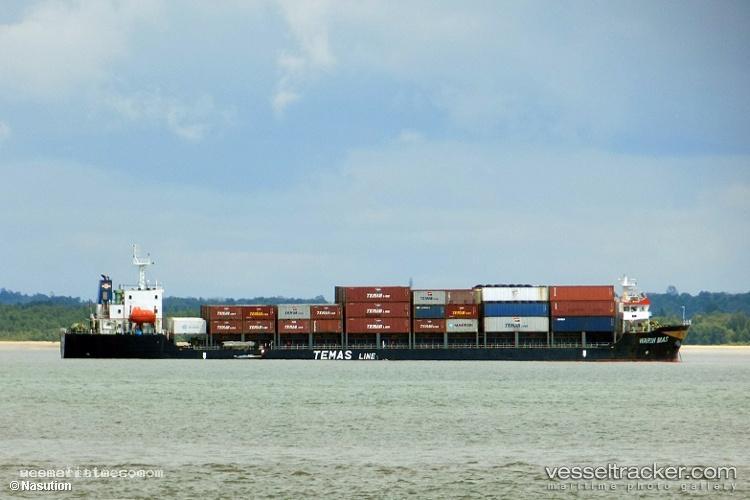 Mv-Warih-Mas - Container Ship vessel registered in Indonesia