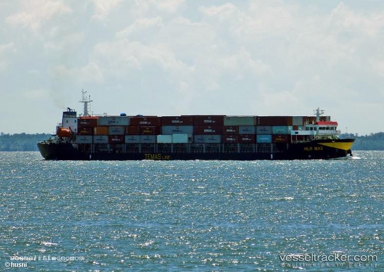 Mv.hilir-Mas - Container Ship vessel registered in Indonesia