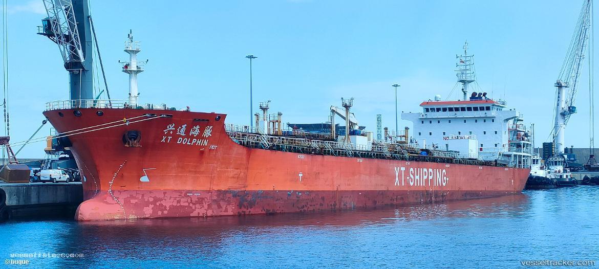 Xt-Dolphin - Chemical Oil Products Tanker vessel registered in Liberia