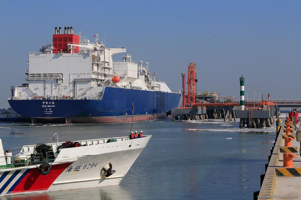 Cesi-Beihai - Lng Tanker vessel registered in Hong Kong