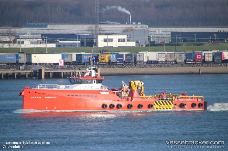 Adnoc-715 - Offshore Tug Supply Ship vessel registered in United Arab Emirates