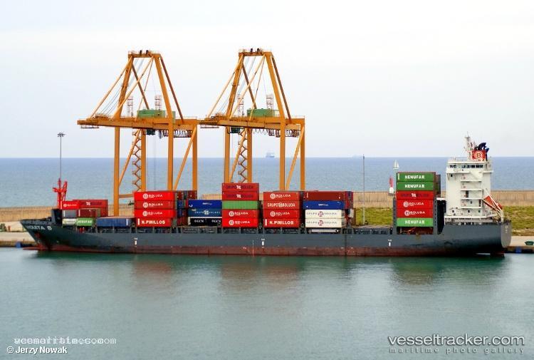 Nordluchs - Container Ship vessel registered in Portugal