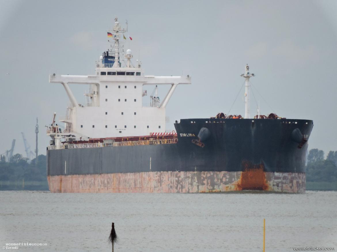 Star-Lydia - Bulk Carrier vessel registered in Liberia