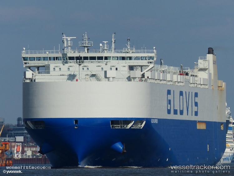 Glovis-Supreme - Vehicles Carrier vessel registered in South Korea