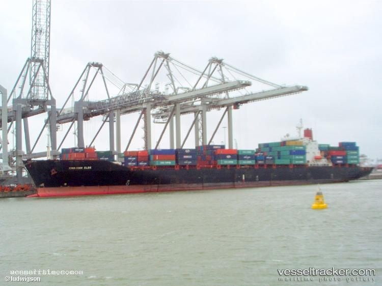 Cma-Cgm-Elbe - Container Ship vessel registered in Malta