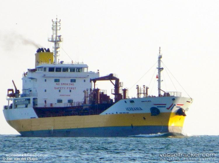 Herbania - Asphalt Bitumen Tanker vessel registered in Portugal