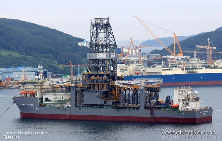Deepwater-Thalassa - Drilling Ship vessel registered in Marshall Islands