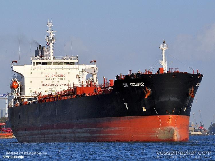Hafnia-Cougar - Chemical Oil Products Tanker vessel registered in Singapore