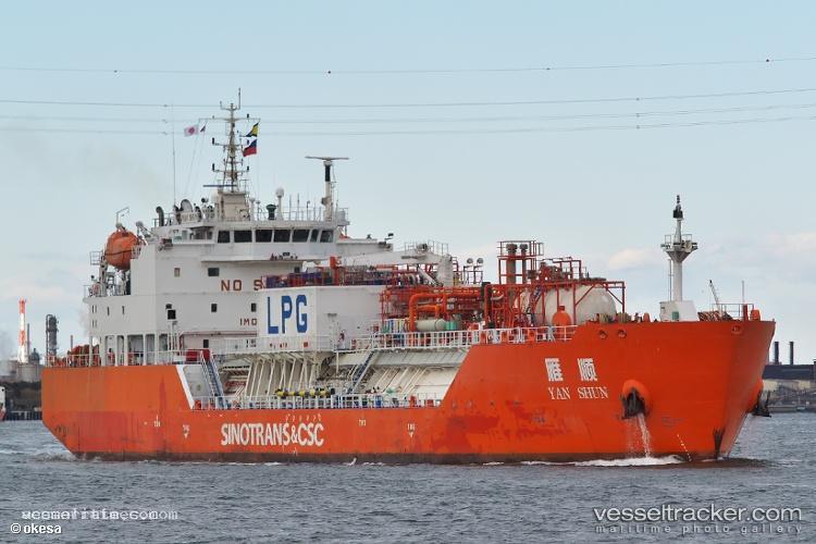 Yan-Shun - Lpg Tanker vessel registered in China
