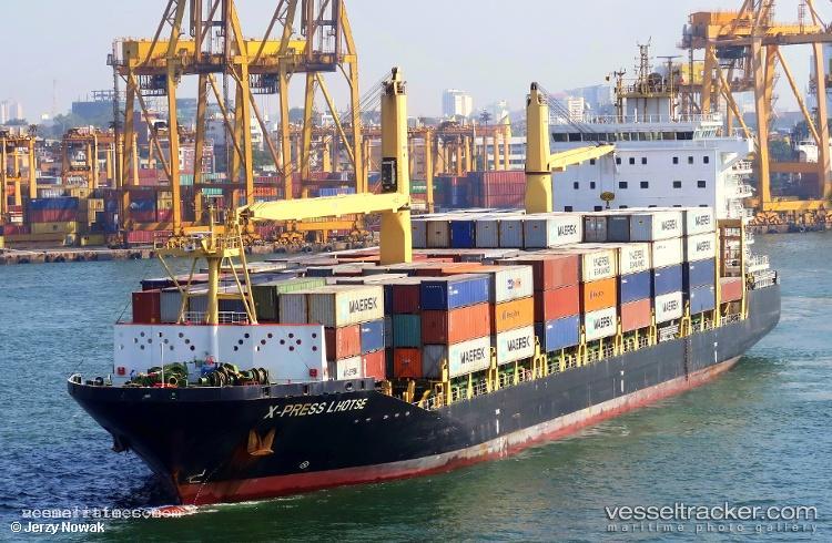 X-press-Lhotse - Container Ship vessel registered in Liberia
