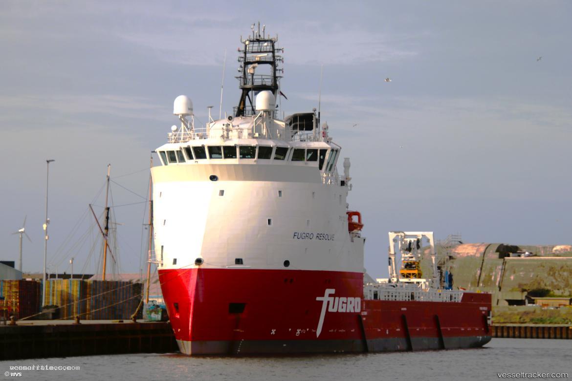 Fugro-Resolve - Offshore Tug Supply Ship vessel registered in Bahamas