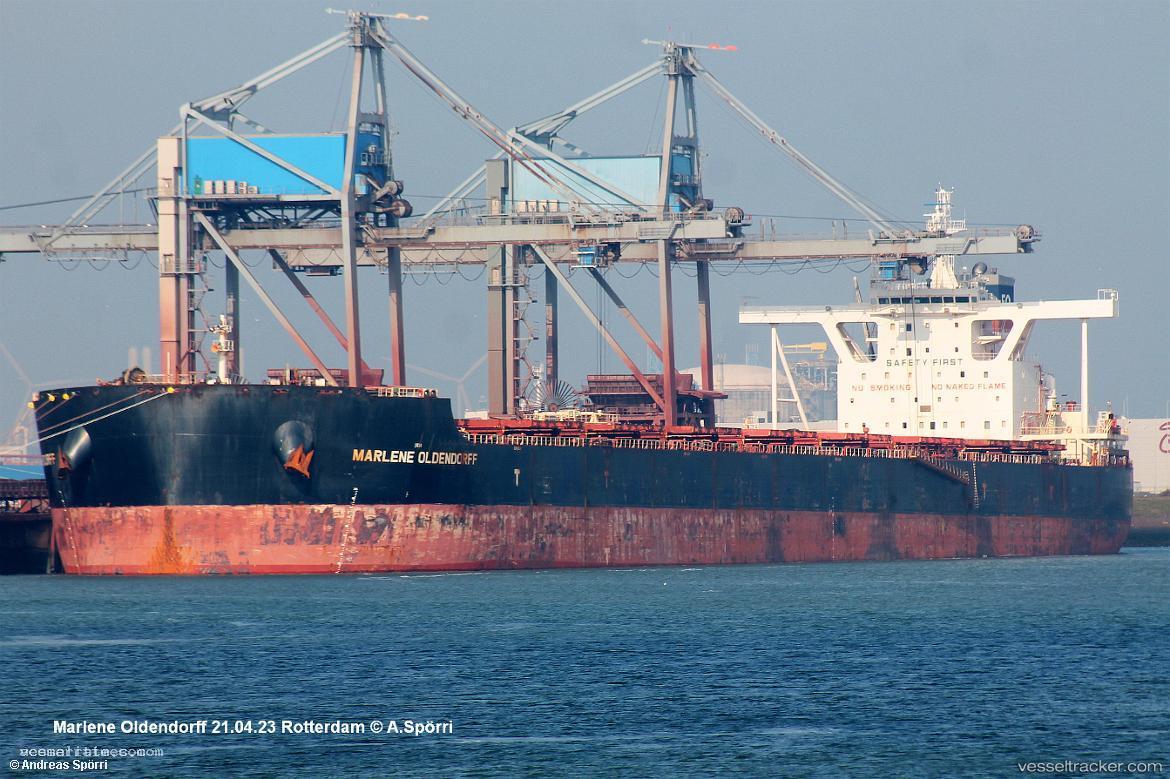 Marlene-Oldendorff - Bulk Carrier vessel registered in Liberia