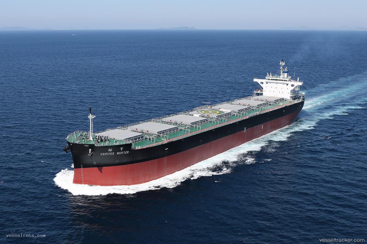 Cemtex-Hunter - Bulk Carrier vessel registered in Taiwan