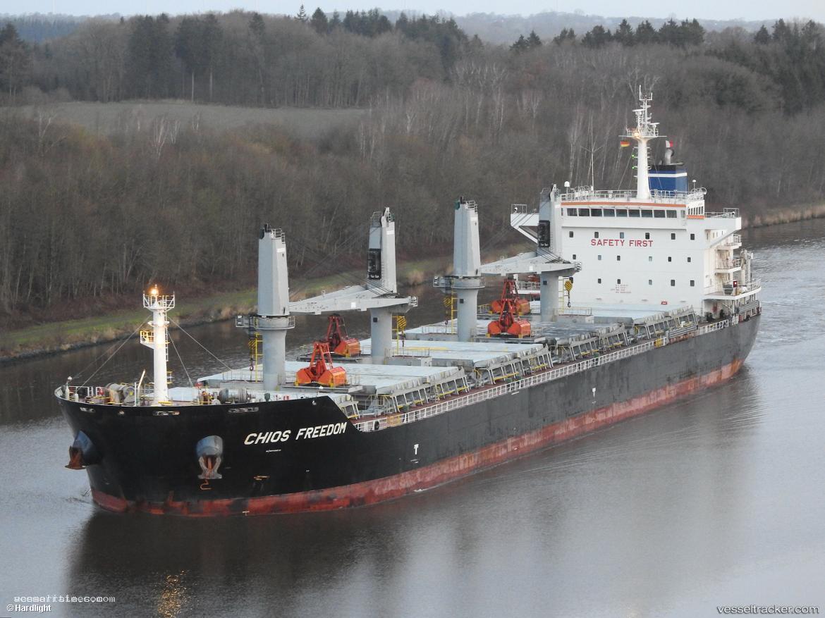 Chios-Freedom - Bulk Carrier vessel registered in Greece