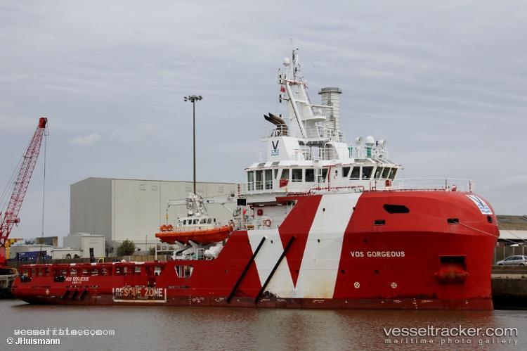 Vos-Gorgeous - Standby Safety Vessel vessel registered in United Kingdom