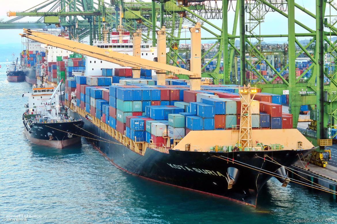 Kota-Suria - Container Ship vessel registered in Singapore