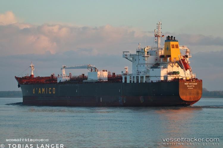 High-Voyager - Chemical Oil Products Tanker vessel registered in Liberia