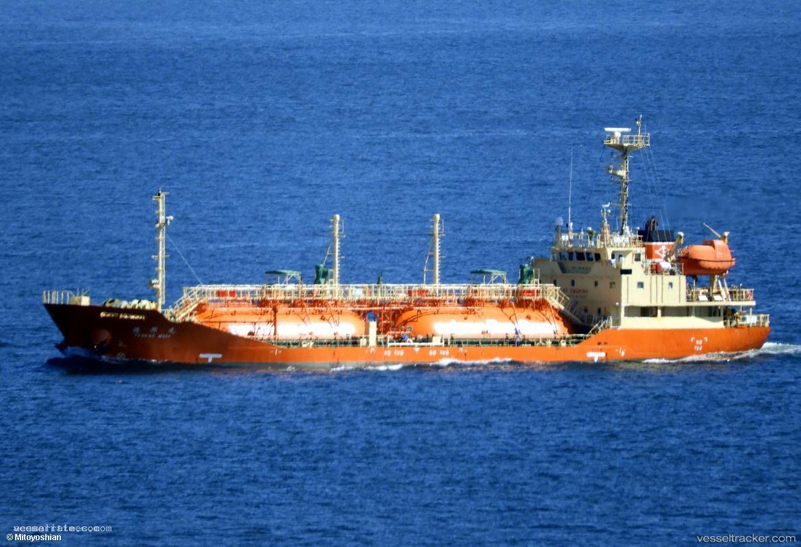 Tokuho-Maru - Lpg Tanker vessel registered in Japan
