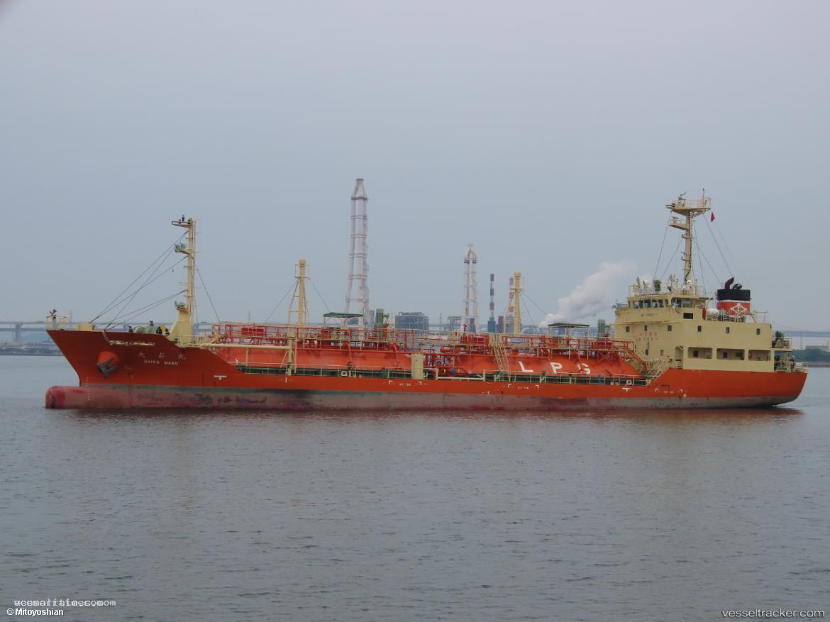 Daikomaru - Lpg Tanker vessel registered in Japan