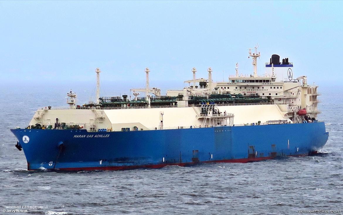 Maran-Gas-Achilles - Lng Tanker vessel registered in Greece