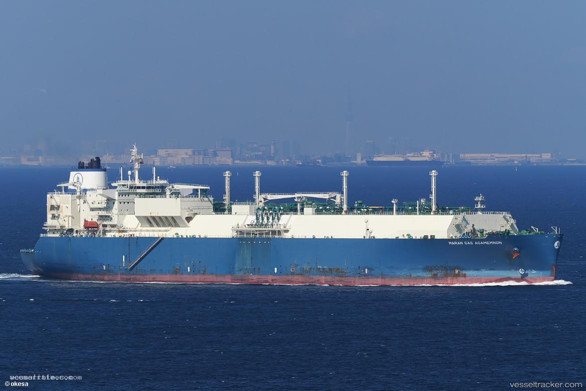 Maran-Gas-Agamemnon - Lng Tanker vessel registered in Greece