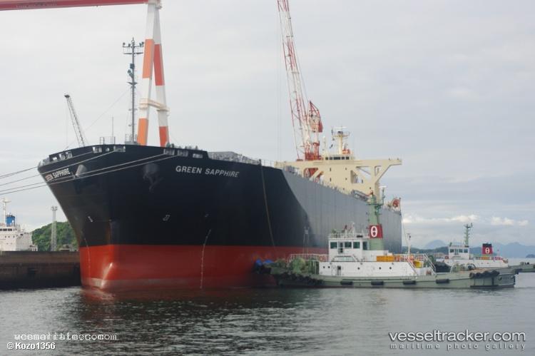 Green-Sapphire - Wood Chips Carrier vessel registered in Panama