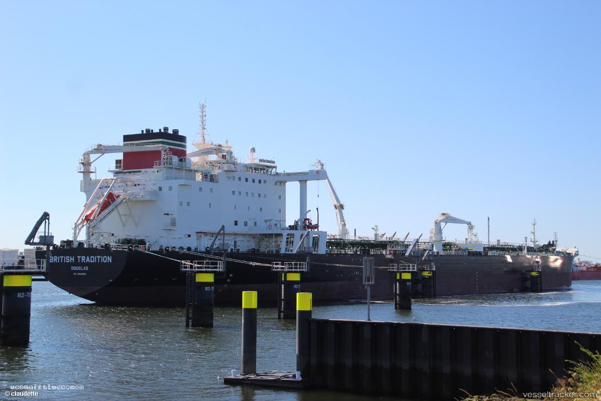 Eva-Maersk - Crude Oil Tanker vessel registered in Denmark