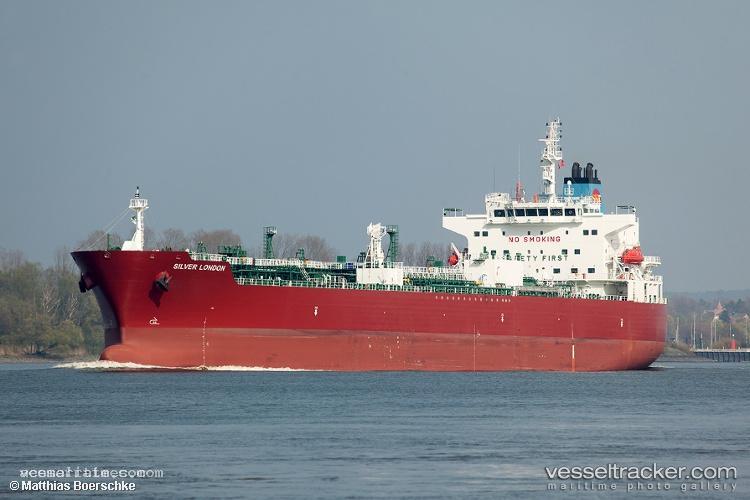 Silver-London - Chemical Oil Products Tanker vessel registered in Panama