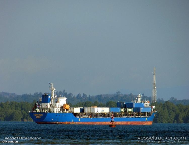 Mv-Tanto-Manis - Container Ship vessel registered in Indonesia