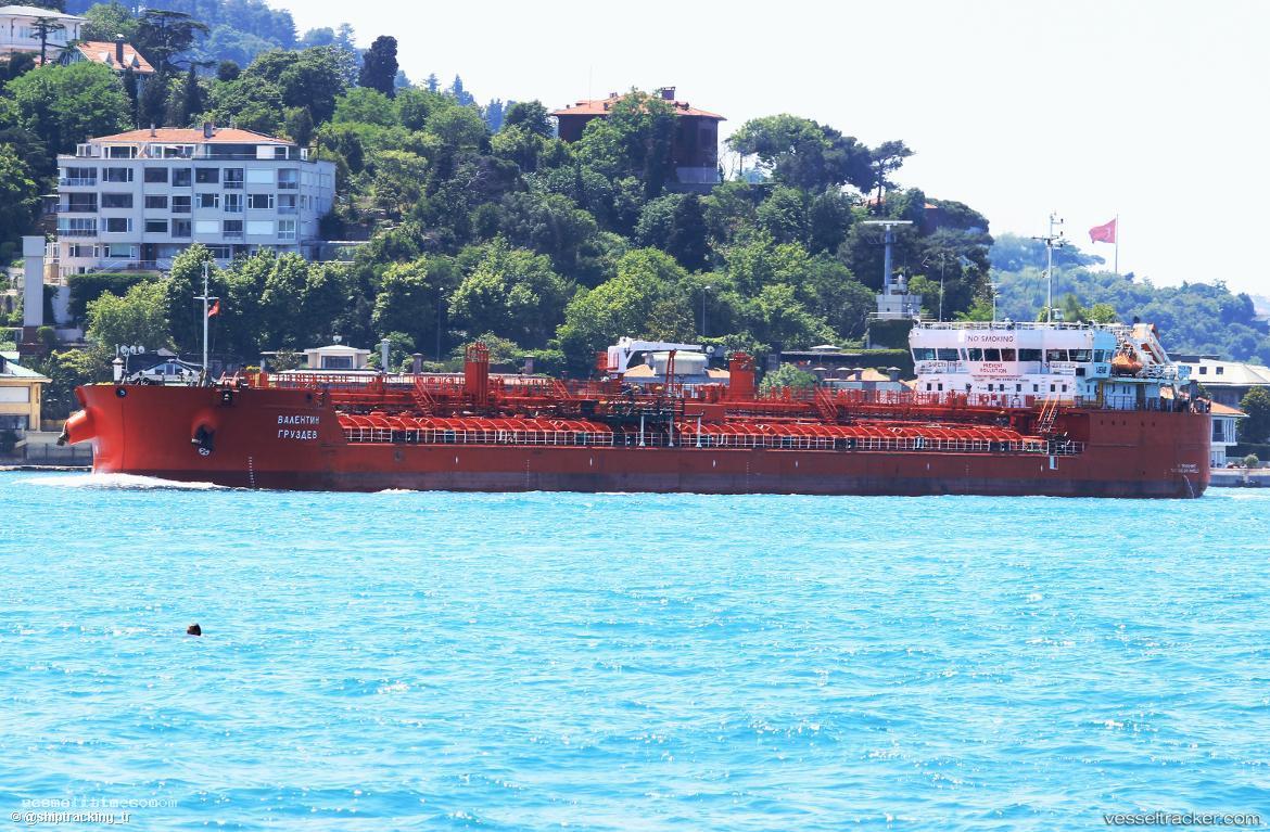 Valentin-Gruzdev - Oil Products Tanker vessel registered in Russia