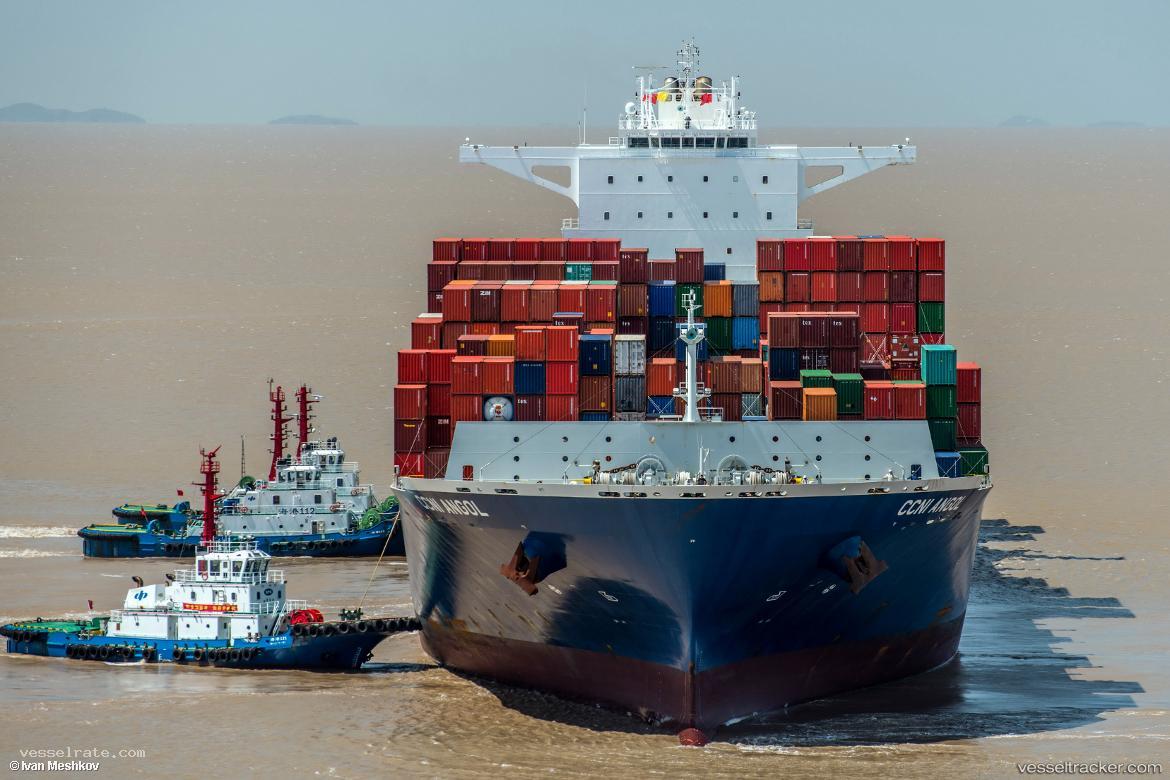 Ccni-Angol - Container Ship vessel registered in Liberia
