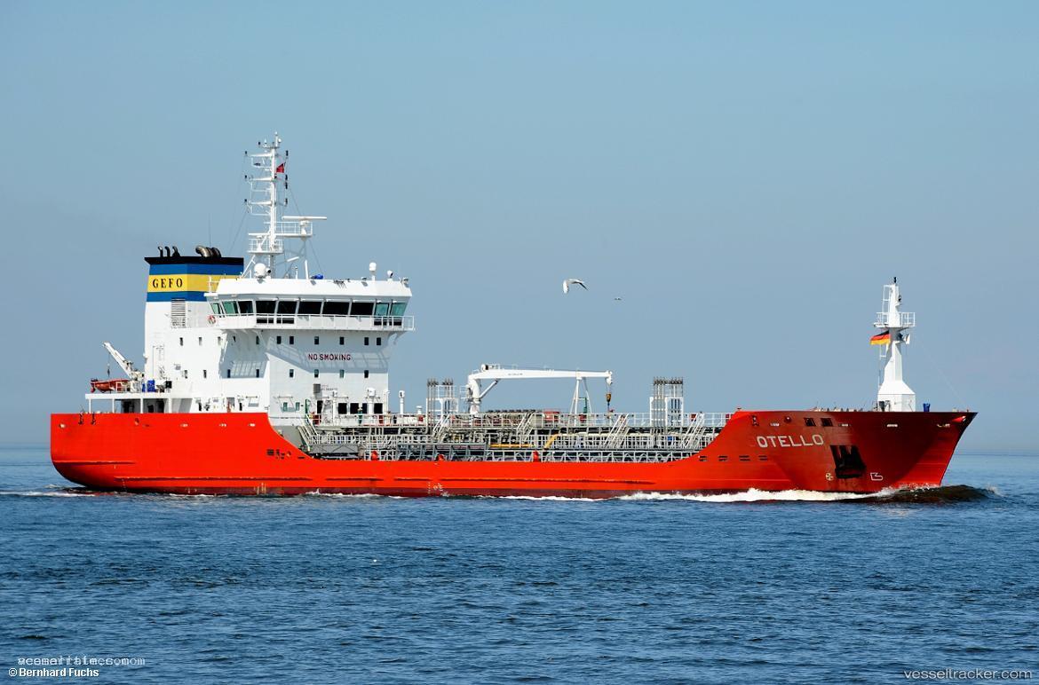 Otello - Chemical Oil Products Tanker vessel registered in Cyprus