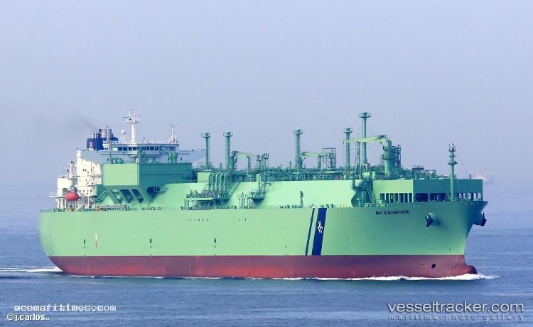 Bw-Singapore - Fsru Tanker vessel registered in United Kingdom