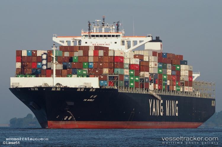 Ym-World - Container Ship vessel registered in Hong Kong
