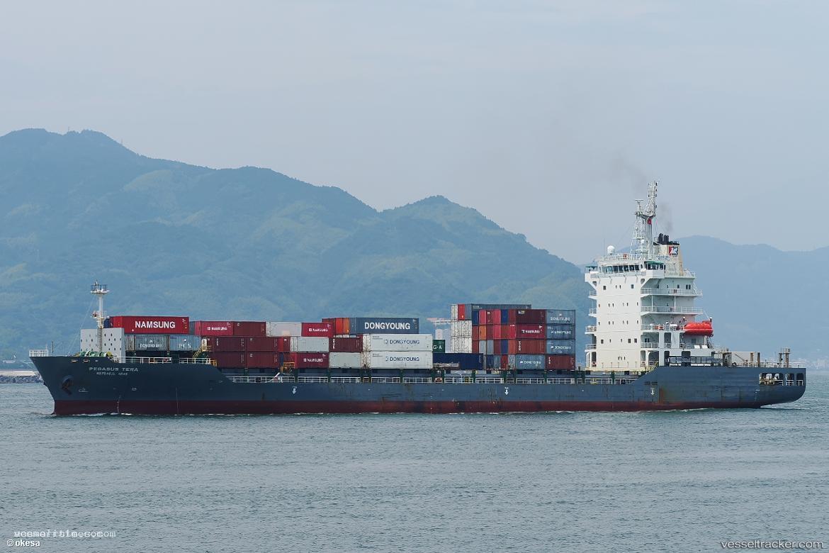 Pegasus-Tera - Container Ship vessel registered in South Korea