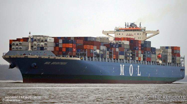 Seaspan-Brightness - Container Ship vessel registered in Hong Kong