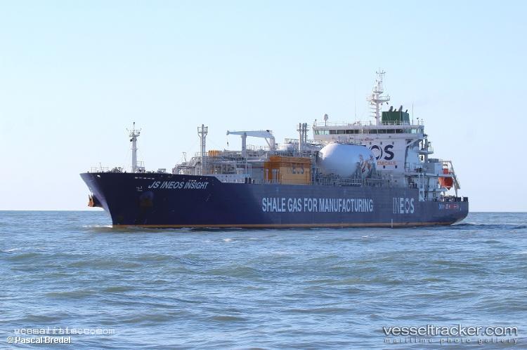 Ineos-Insight - Lng-Lpg Combination Gas Tanker vessel registered in Denmark
