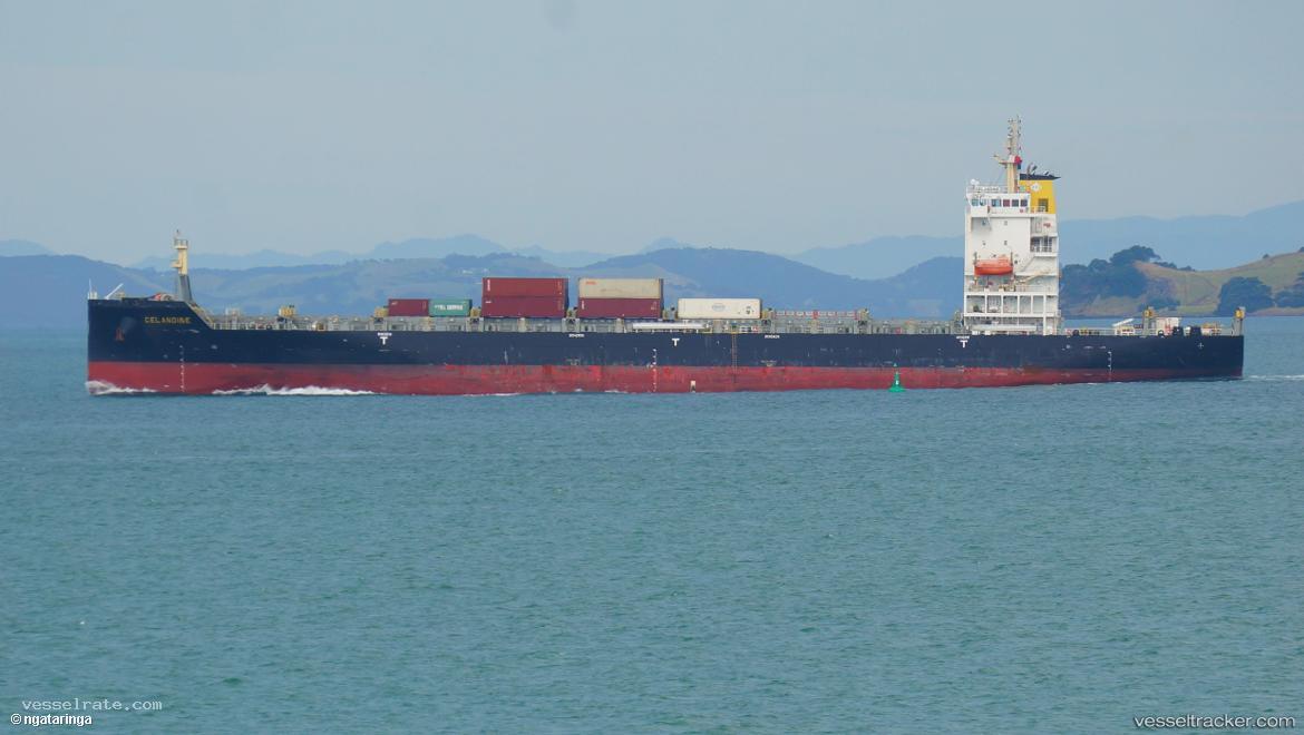 Celandine - Container Ship vessel registered in United Kingdom
