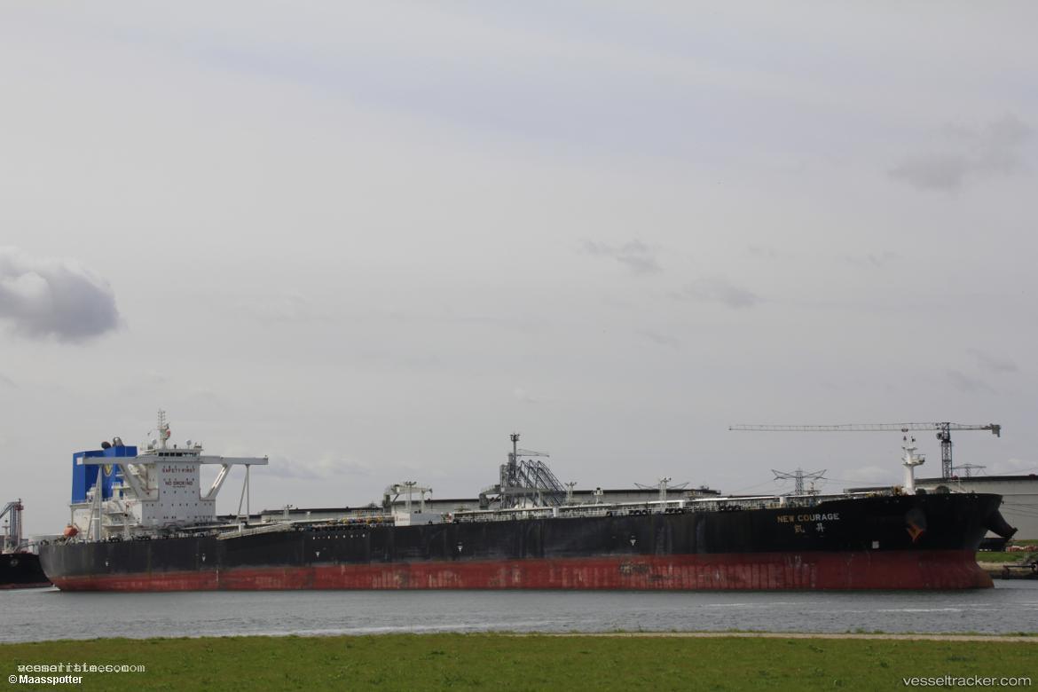 New-Courage - Crude Oil Tanker vessel registered in Hong Kong