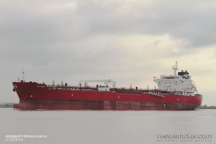 Sti-Aqua - Chemical Oil Products Tanker vessel registered in Marshall Islands